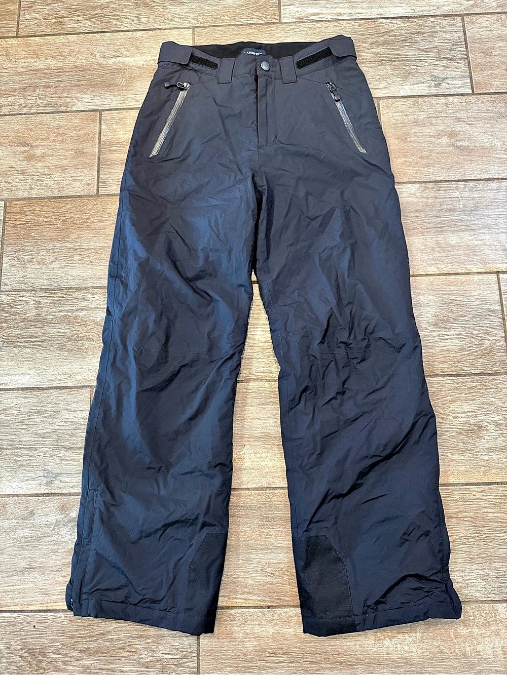 Lands' End Primaloft pants Primaloft Ski Pants Black Size Small great condition